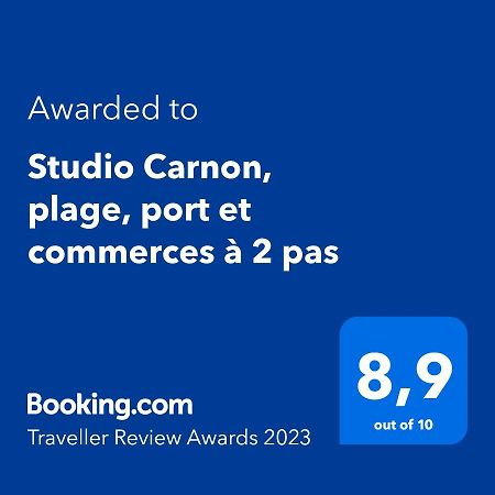 Studio Carnon, Plage, Port Et Commerces A 2 Pas 외부 사진